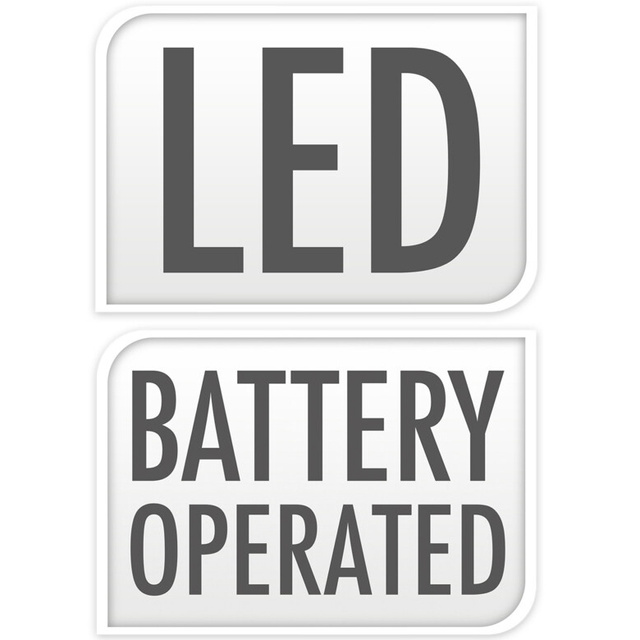 Felinar din ratan cu maner, LED