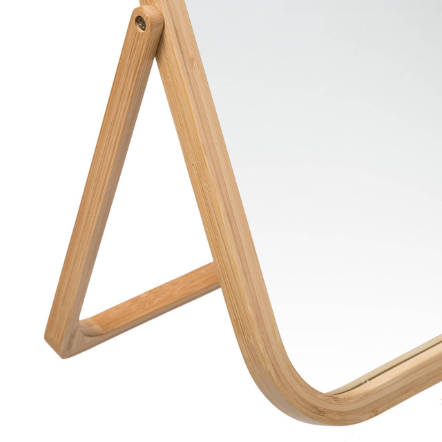 Oglindă cosmetică GREEN HARMONY, 28 x 35 cm, bambus