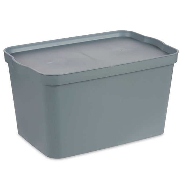 Recipient cu capac închis COMPACT, 24 l