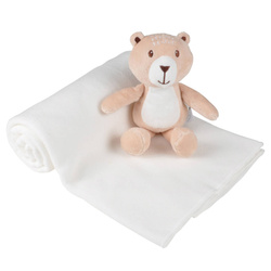 Pătură pentru bebeluși din bumbac ESSENTIEL cu mascota