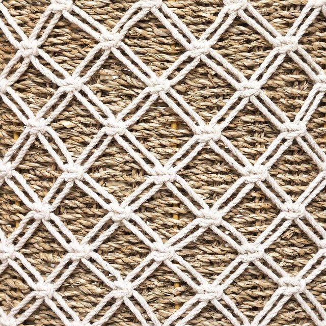 Set 3 cosuri din bambus pentru depozitare MAKRAMA