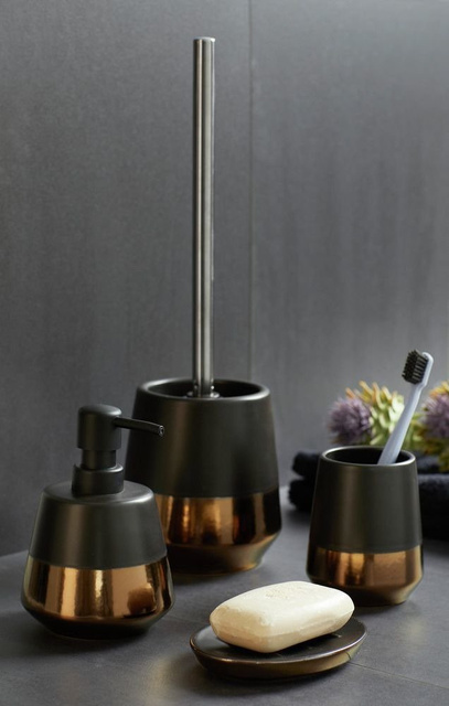 Savoniera ceramica BRANDOL, negru, Wenko