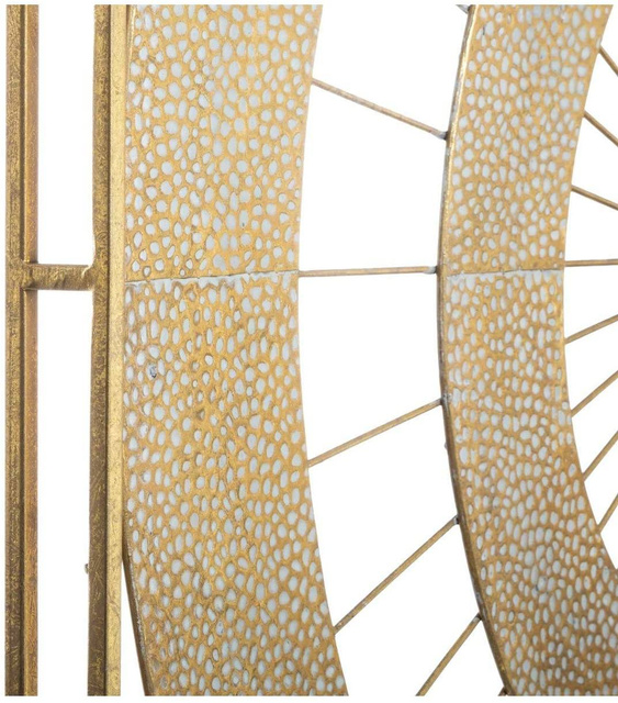 Decor de perete metalic LOUISE, 90 x 90 cm