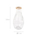 Set 3 vaze din sticla, 14 cm