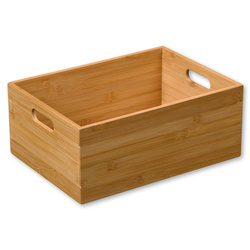 Recipient din bambus cu mânere, 33 x 24 cm, Kesper