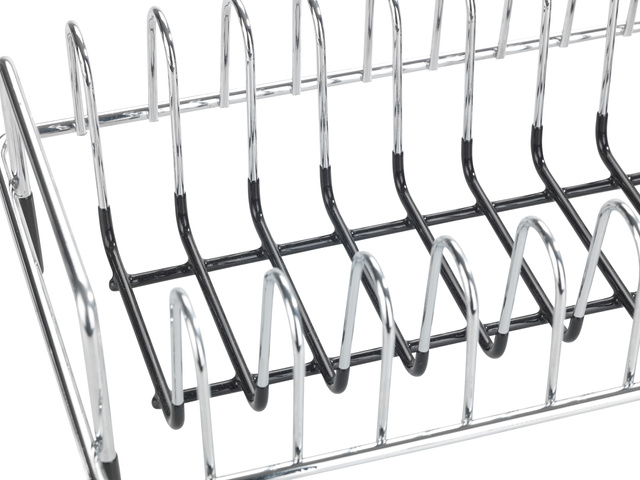 Scurgator vase cu suport pentru tacamuri SINGLE