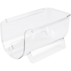 Raft suspendat pentru 2 sticle pentru frigider, 20,5 x 11,5 x 10,5 cm