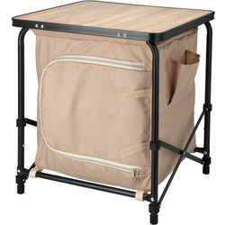 Masa de camping cu organizator de stofa