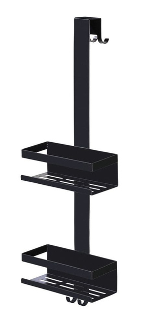 Raft de baie cu două niveluri din inox BRIBANO, montaj fără găurire