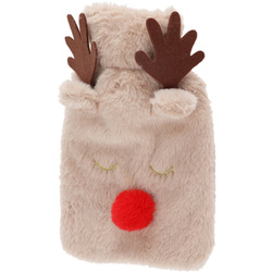 Termofor de 0,85 L cu motiv sărbătoresc, ren.