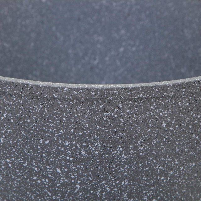 Tigaie patrata cu strat de piatra, 28 x 28 cm, aluminiu