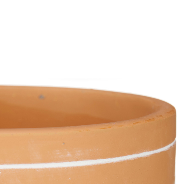 Husa ghiveci din teracota LEAVES