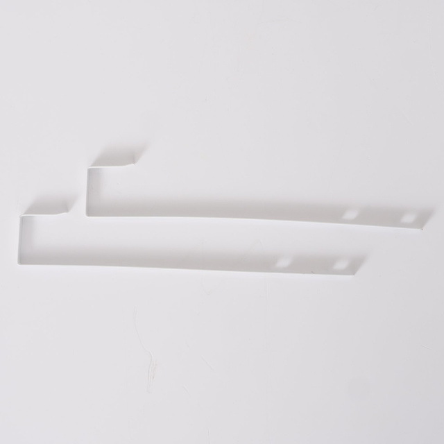 Oglindă Chason, Oglindă de perete, H 118 cm, L 34 cm, MDF, Oglindă din sticlă amestec de culori