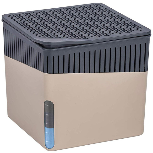 Dezumidificator + cartuș de 0,5 kg - suportă până la 40 m3 de aer, 13 x 13 x 13 cm, WENKO