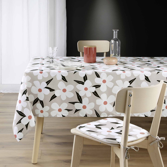 Fata de masa din poliester cu imprimeu DARCY, 140 x 240 cm