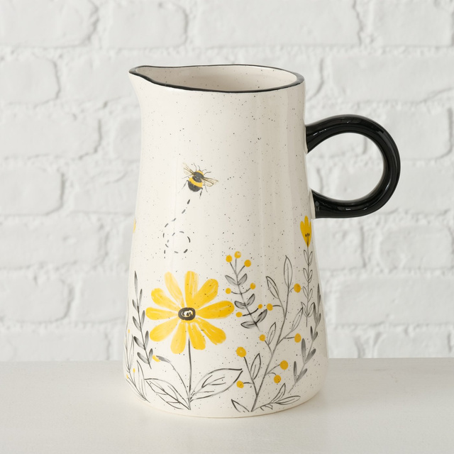 Urcior din gresie, pictat manual, BIENI