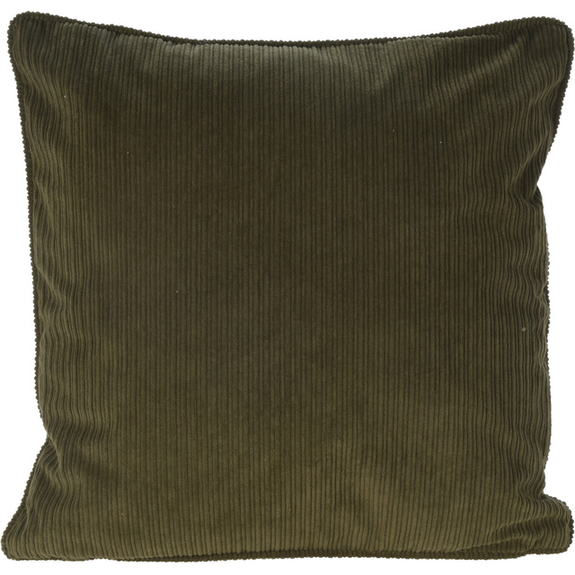 Pernă decorativă din catifea cu margine, 40 x 40 cm