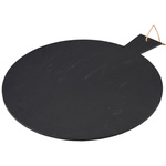 Blat de servire, ardezie de piatra, 43 x 35 cm