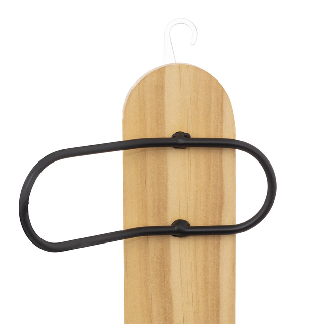 Cuier de perete cu 6 carlige, 77 cm