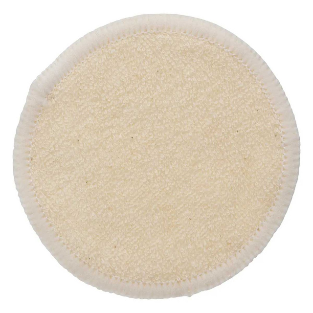 Recipient pentru dischete demachiante SELENA, cu capac din bambus