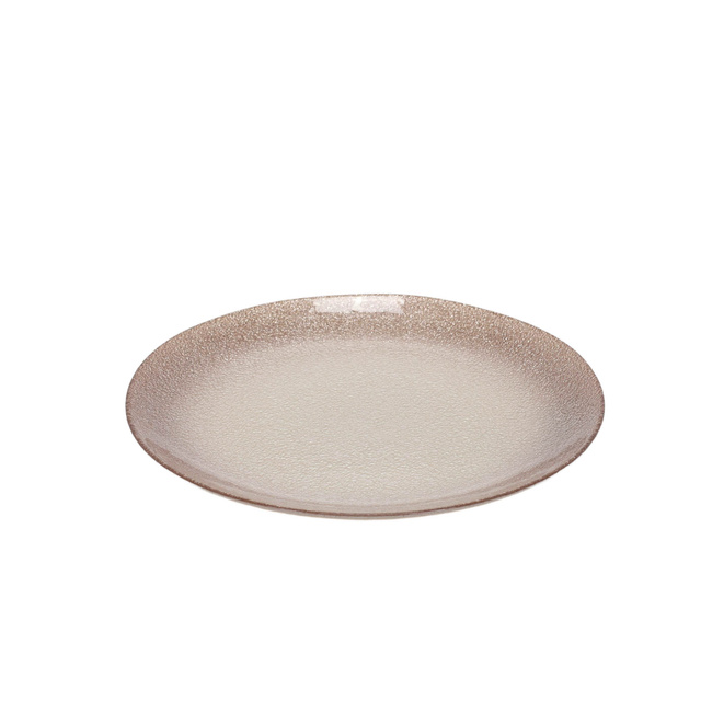 Farfurie plată din sticlă BERYT, Ø 28 cm