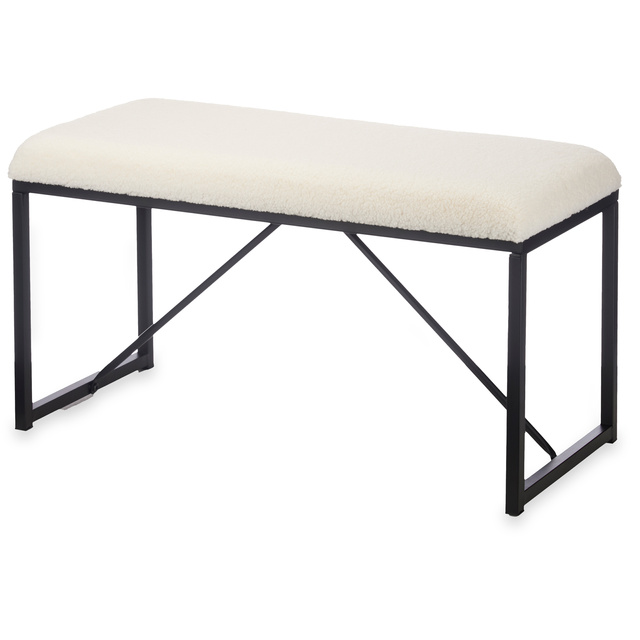 Bancuta de hol tapitata, 38 x 81 x 42 cm