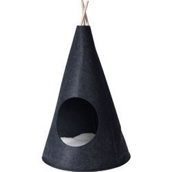 Pat pentru pisici in forma de cort Teepee, Ø 40 x 70 cm