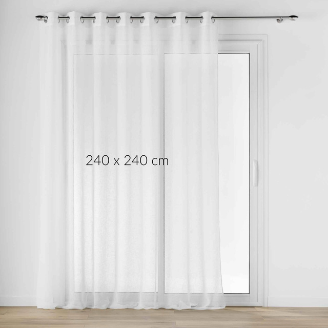 Perdea largă cu inele, CARLIN, 400 x 240 cm