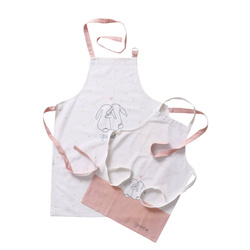 Sorturi  de bucatarie din bumbac:  set pentru copil si parinte