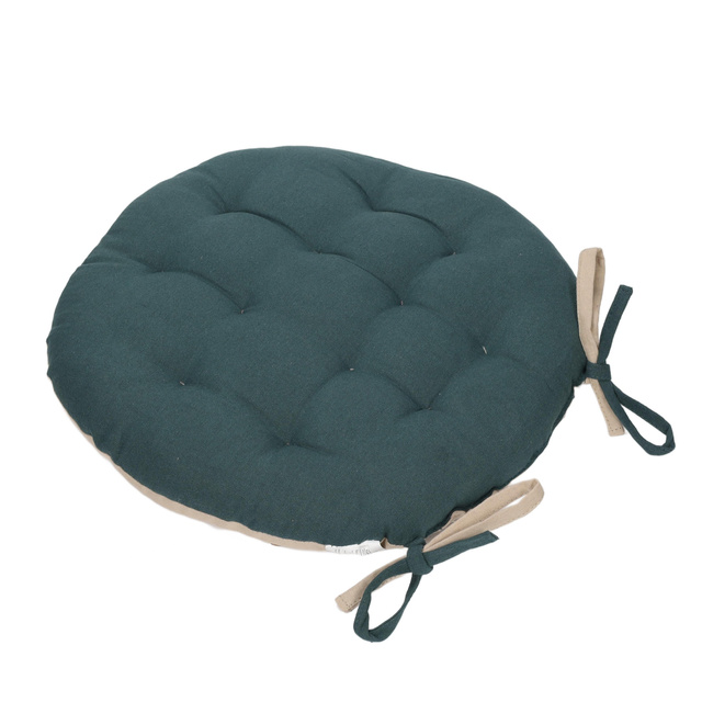 Perna pentru scaun bicoloră DUO, 100% bumbac, 38 x 38 cm