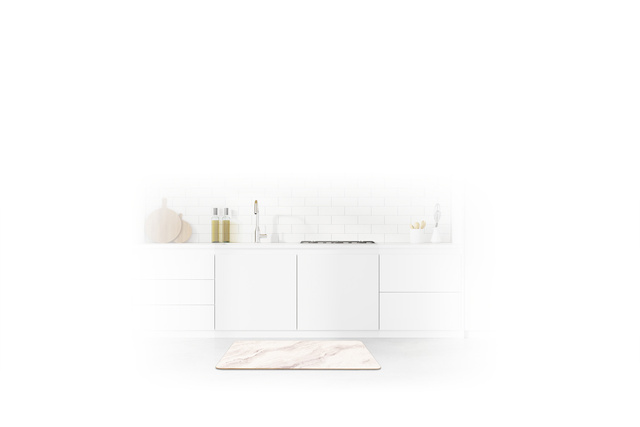 Covoraș de baie din diatomit EASY, 45 × 75 cm