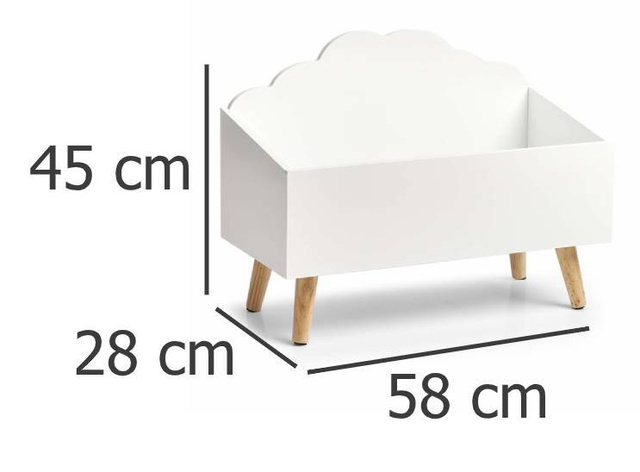 Cutie de depozitare CLOUD, ZELLER