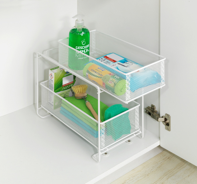 Cos pentru alimente GIOMA, 2 niveluri, WENKO