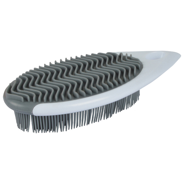 Perie de îndepărtare a părului de animale de companie din silicon, 7 x 12 cm