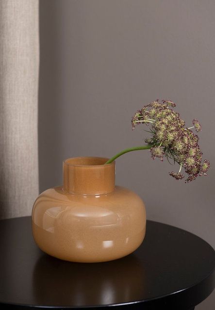 Vază decorativă din sticlă colorată ILMA, 16 cm