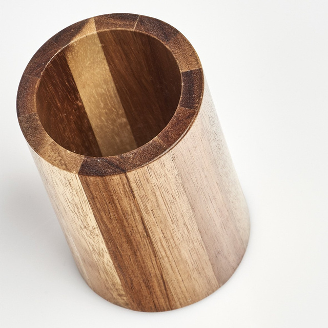 Suport periuta de dinti, lemn de salcam, ZELLER