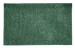Covoras baie poliester Chenille, Verde, 50x80 cm, ALLSTAR
