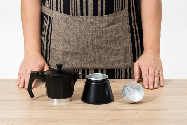 Filtru de cafea din aluminiu, 300 ml