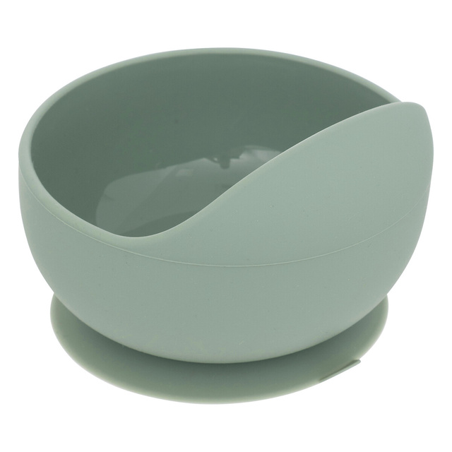 Set de masă pentru copii Dino din silicon, verde