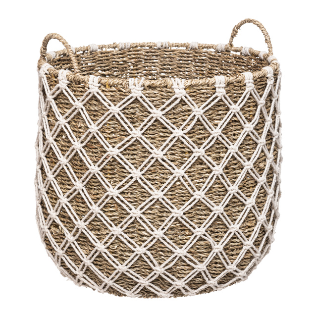 Set 3 cosuri din bambus pentru depozitare MAKRAMA