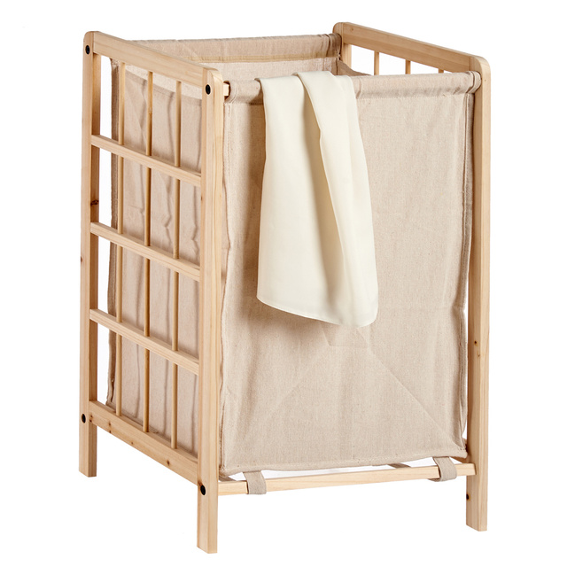 Dulap, lemn + material textil