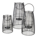 Set felinare metalice CINTA, 25 - 40 cm