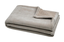 Pătură pufoasă cu miel, CLAYTON, 130 × 160 cm