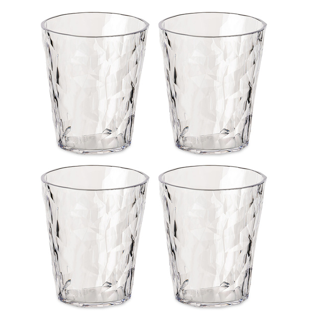 Set pahare de gradina CLUB NO.1 supersticla, 250 ml, 4 bucati, KOZIOL