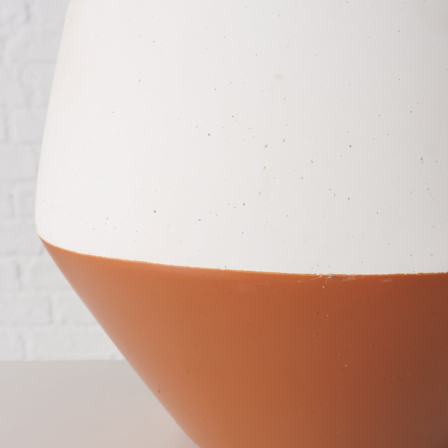 Husa pentru ghiveci MARLIS bicolor, Ø 25,5 cm