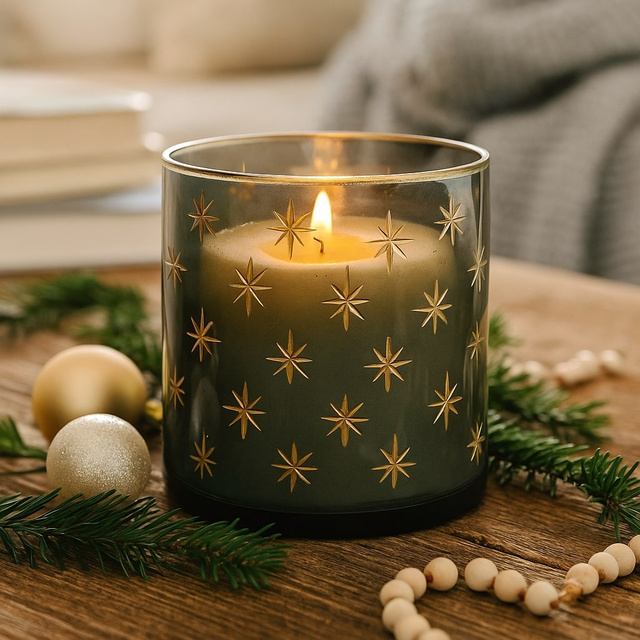 Candelabru pentru tealight în formă de pahar, Ø 10 cm