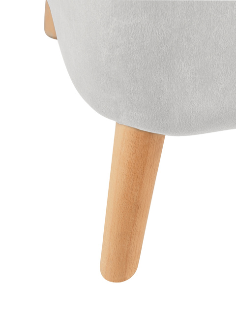 Puf pentru living EMMA, din catifea, cu spatiu depozitare, 42, 5 cm, WENKO