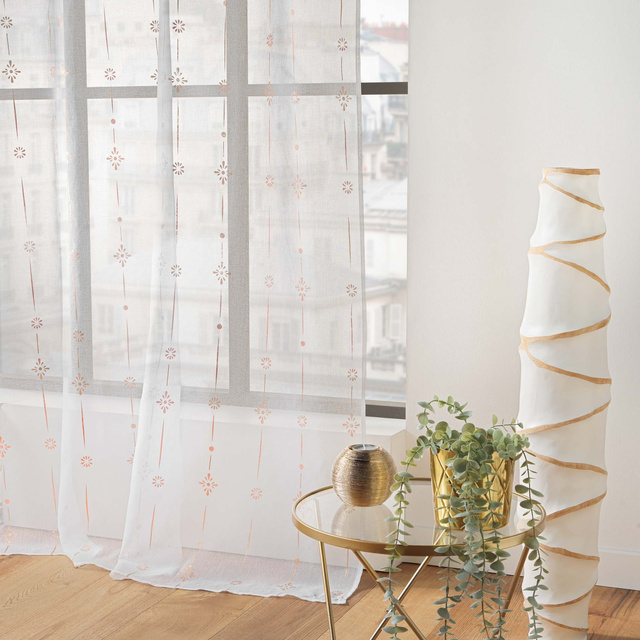 Perdeaua cu ineluri ARIANE, 140 x 200 cm