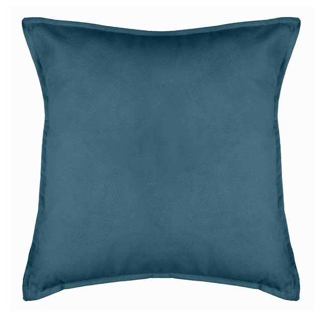 Perna decorativa, 45 x 45 cm, albastra