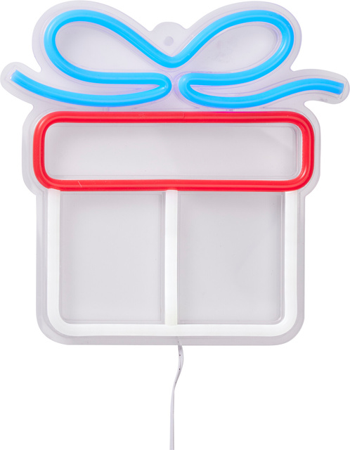 Neon de Crăciun pentru perete, LED, 23 x 22 cm, cadou